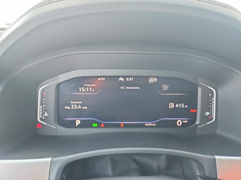 2022 Volkswagen Atlas cross sport VIN 1V2KC2CA6NC208887 COPART salvage auction — FRONT END, TX - SALVAGE VEHICLE TITLE, sold $8,900 on 2026-08-24 (photo 9)