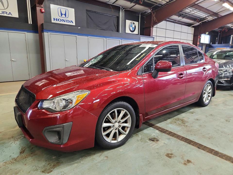 2013 Subaru Impreza VIN JF1GJAC63DH024713 COPART salvage auction — ROOF, Ct - Cert Of Title-Salvage, sold $450 on 2026-07-16 (photo 1)