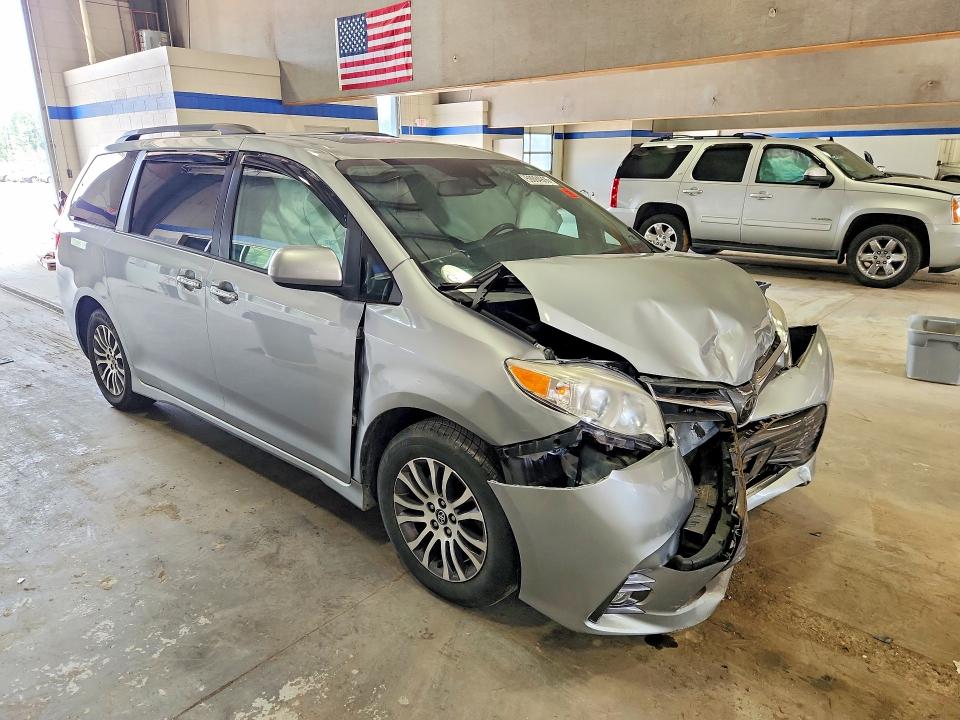 2019 Toyota Sienna VIN 5TDYZ3DC9KS999622 COPART salvage auction — FRONT END, Va - Cert Of Title - Salvage, sold $3,400 on 2026-07-31 (photo 4)