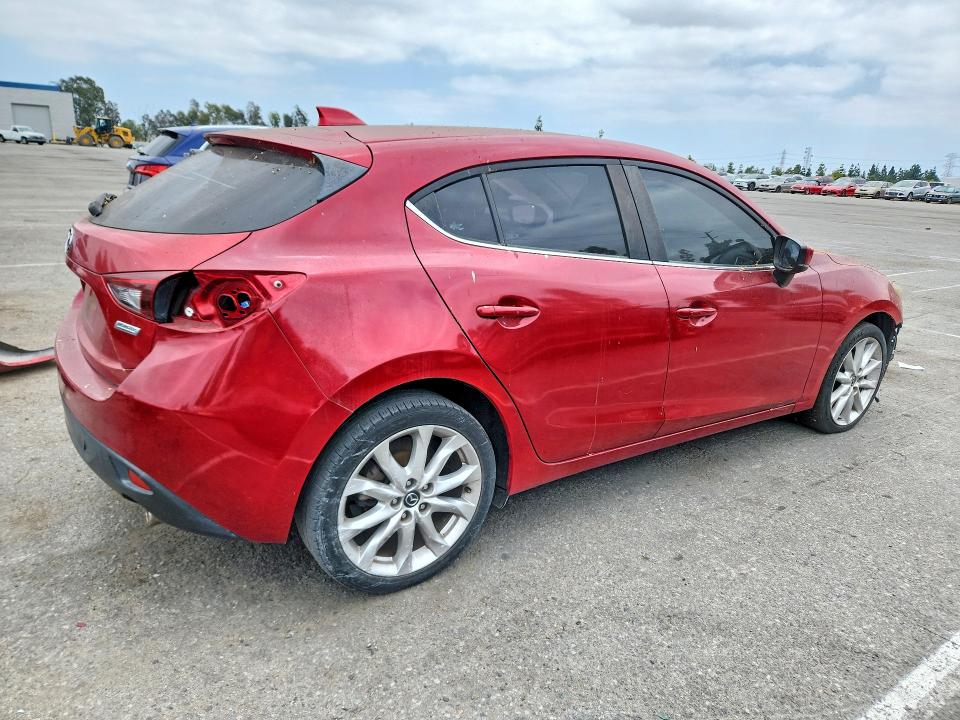 2015 Mazda 3 VIN JM1BM1L30F1228091 COPART salvage auction — FRONT END, Ca - Dis/Dlr/Exp Only Clean Title (P), sold $1,100 on 2026-07-09 (photo 3)