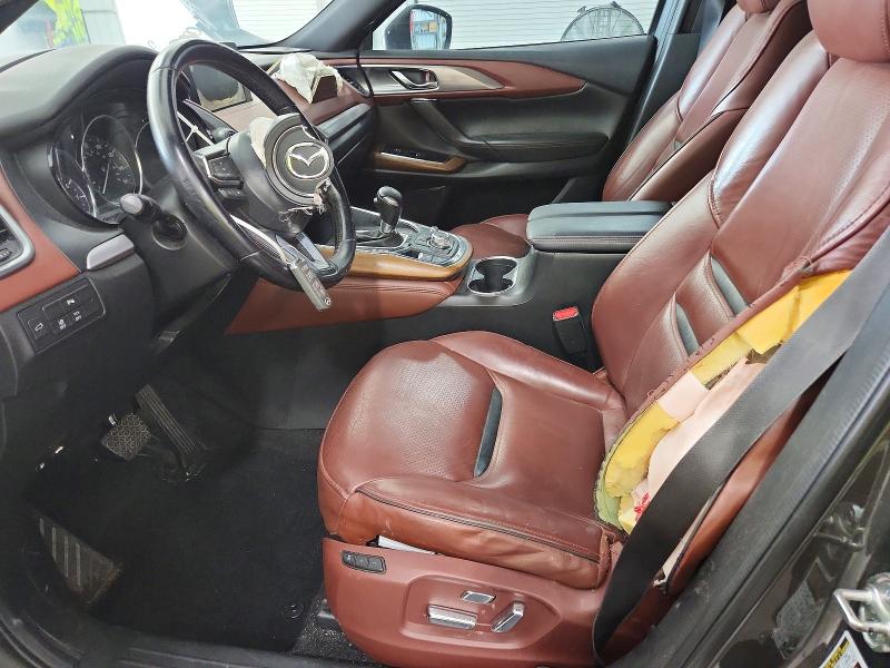 2018 Mazda Cx-9 VIN JM3TCBEY8J0235981 COPART salvage auction — FRONT END, Il - Salvage Certificate, sold $3,500 on 2026-09-08 (photo 7)