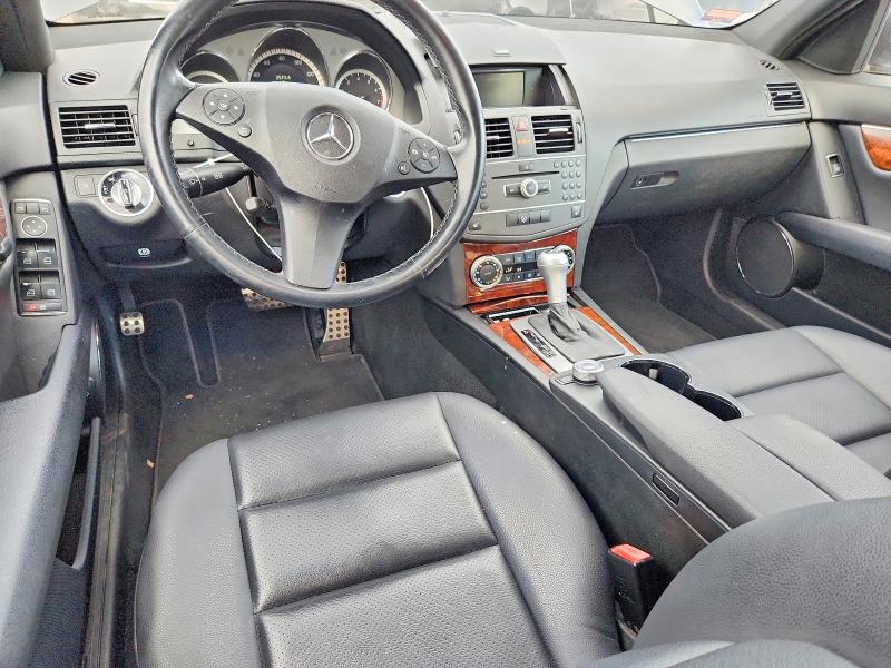 2011 Mercedes-benz C class VIN WDDGF8BB3BR163563 COPART salvage auction — FRONT END, CT - CERT OF TITLE-SALVAGE, sold $550 on 2026-08-14 (photo 8)