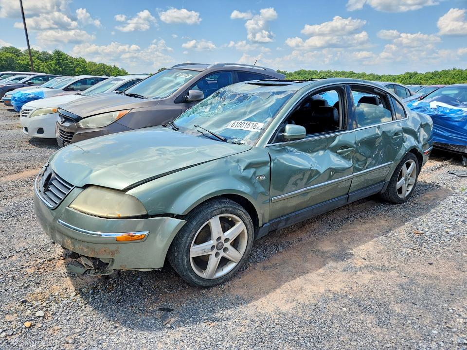 2003 Volkswagen Passat VIN WVWPD63B83E304526 COPART salvage auction — ROLLOVER, PA - CERTIFICATE OF SALVAGE, sold $375 on 2026-08-06 (photo 1)