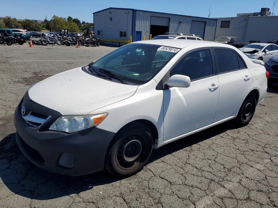 2011 Toyota Corolla VIN JTDBU4EE4B9169073 COPART salvage auction — SIDE, CA - DLR/DIS/EXP ONLY SALVAGE TITLE, sold $575 on 2026-07-24 (photo 1)