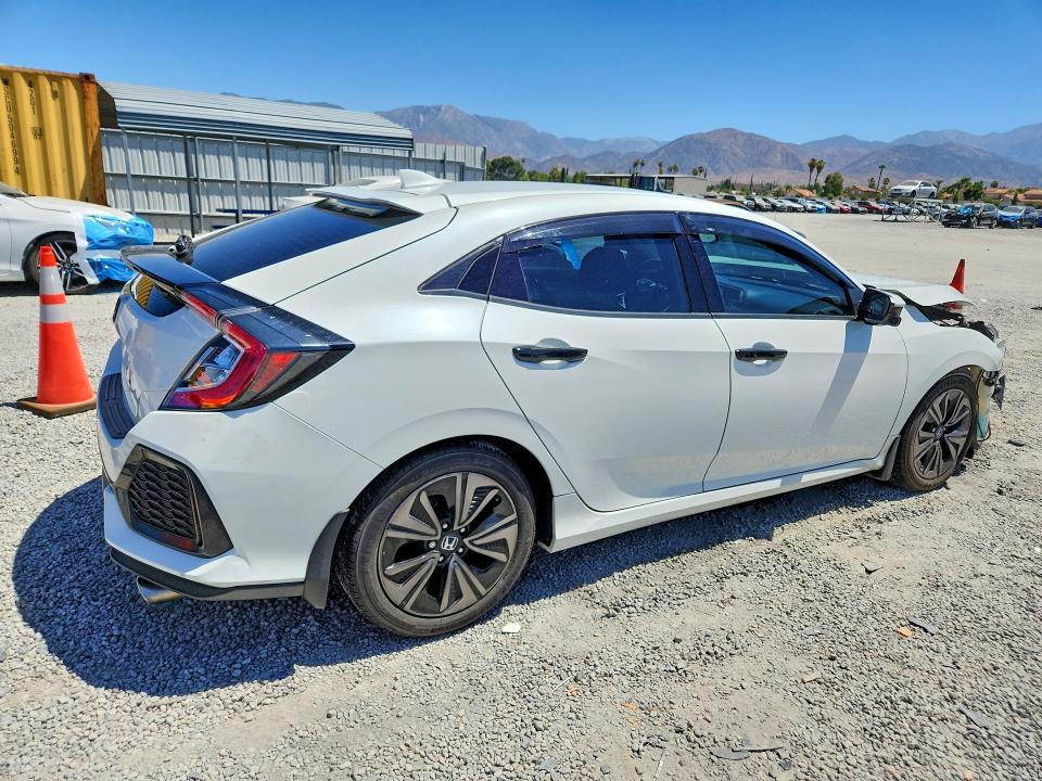 2018 Honda Civic VIN SHHFK7H54JU402621 COPART salvage auction — FRONT END, Ca - Salvage Certificate, sold $550 on 2026-07-22 (photo 3)