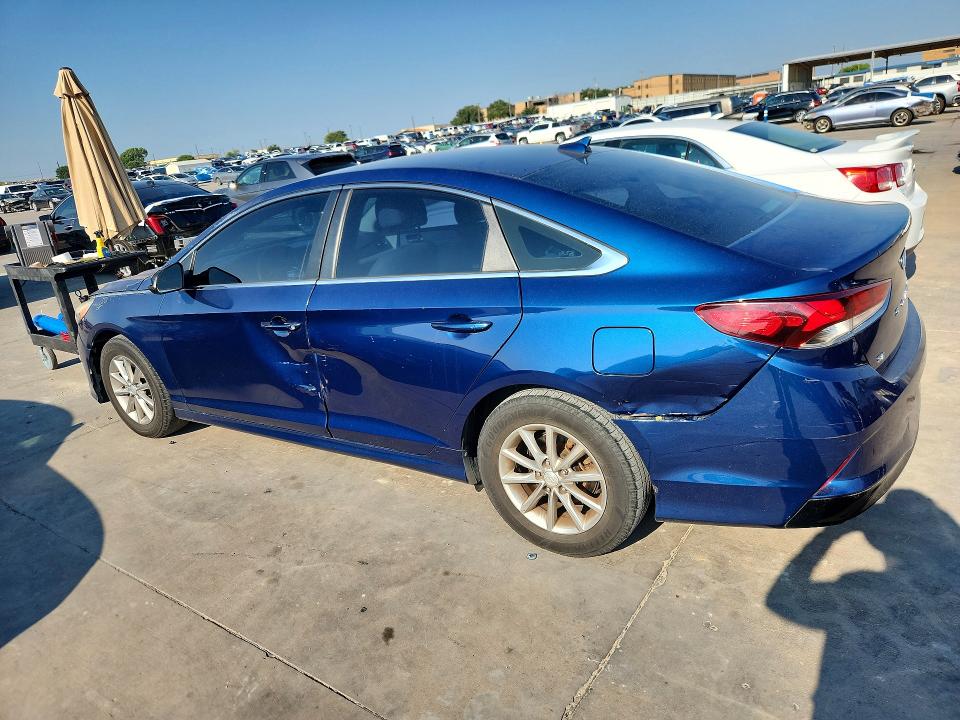 2018 Hyundai Sonata VIN 5NPE24AF6JH620382 COPART salvage auction — SIDE, Tx - Cert Of Title-Rebuilt Salvage, sold $1,690 on 2026-08-02 (photo 2)