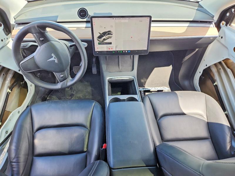 2021 Tesla Model y VIN 5YJYGDEE7MF153685 COPART salvage auction — FRONT END, WA - BILL OF SALE, sold $9,700 on 2026-07-24 (photo 8)