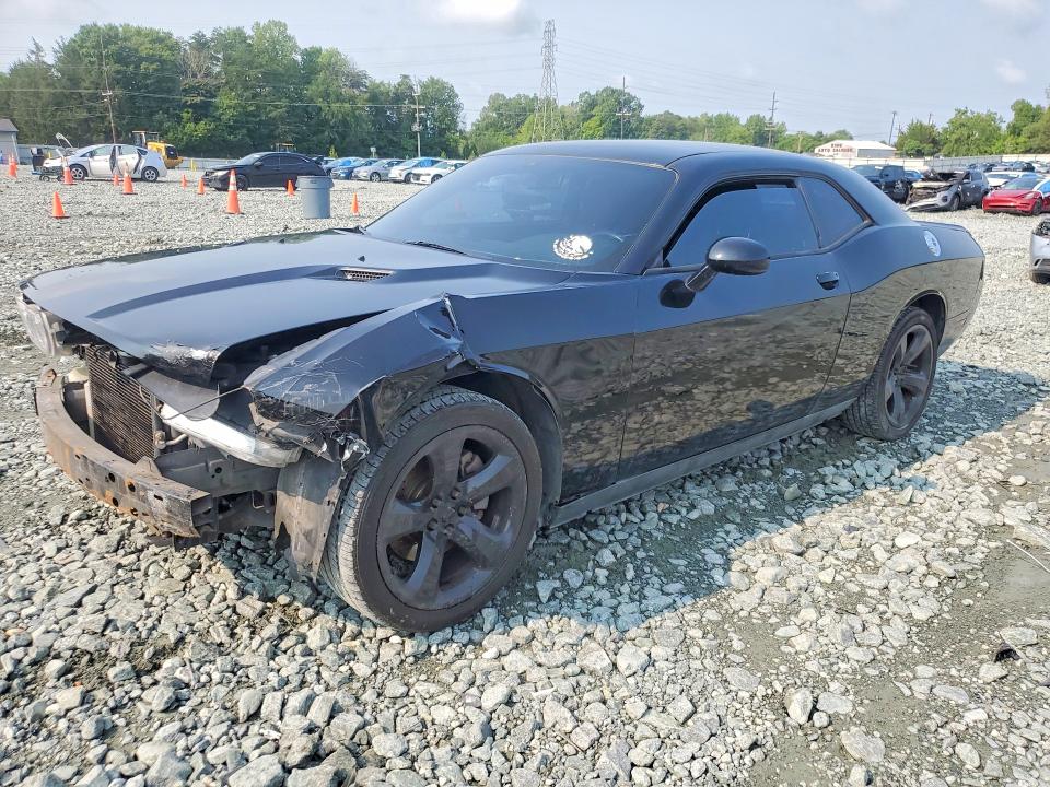 2013 Dodge Challenger VIN 2C3CDYAG0DH641540 COPART salvage auction — FRONT END, Nc - Salvage Certificate Of Title, sold $1,000 on 2026-09-09 (photo 1)