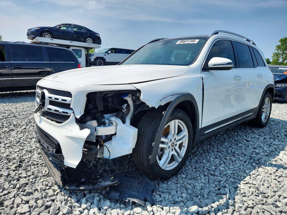 2023 Mercedes-benz Glb-class VIN W1N4M4HB0PW293269 COPART salvage auction — FRONT END, Oh - Cert Of Title-Salvage, sold $175 on 2026-07-27 (photo 1)