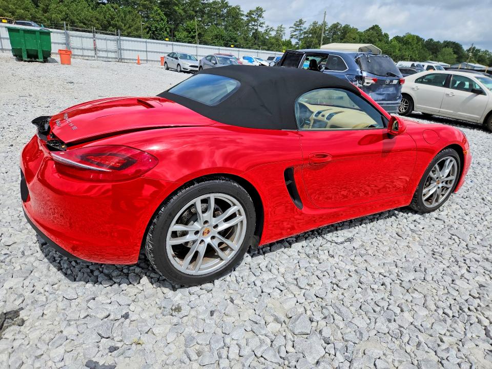 2013 Porsche Boxster VIN WP0CA2A88DS114235 COPART salvage auction — REAR END, Ga - Cert Of Title-Salvage, sold $18,600 on 2026-08-25 (photo 3)