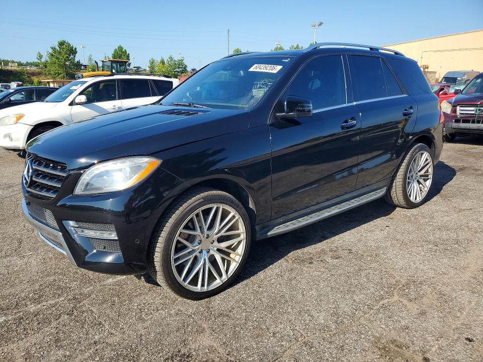 2014 Mercedes-benz M-klasse VIN 4JGDA7DB4EA308109 COPART salvage auction — MINOR DENT/SCRATCHES, Sc - Certificate Of Title (P), sold $7,300 on 2026-07-27 (photo 1)