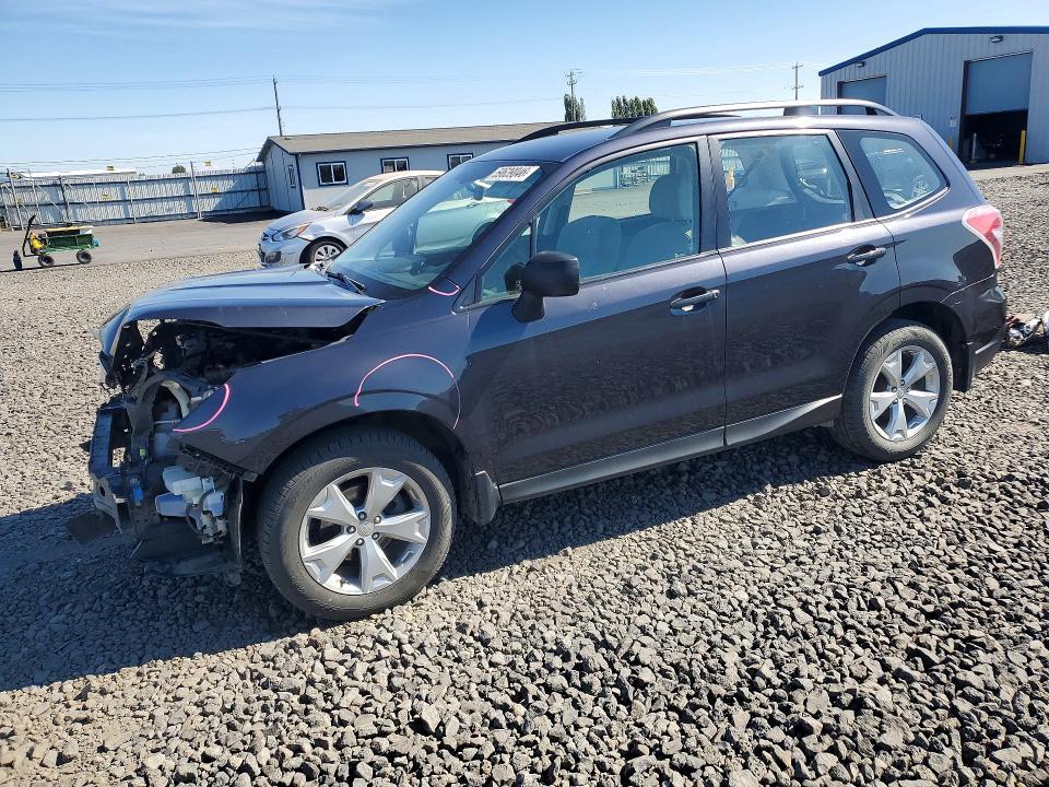 2016 Subaru Forester VIN JF2SJABC7GH488458 COPART salvage auction — FRONT END, Wa - Bill Of Sale, sold $30 on 2026-07-22 (photo 1)