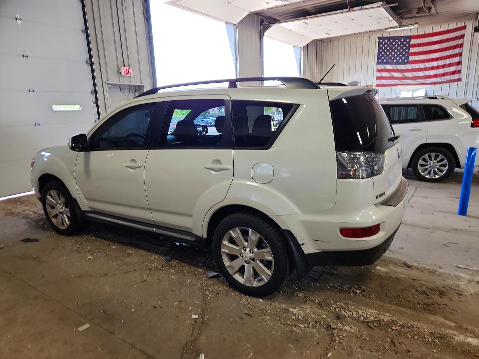 2012 Mitsubishi Outlander VIN JA4AS3AW5CU008055 COPART salvage auction — MINOR DENT/SCRATCHES, Wi - Certificate Of Title, sold $900 on 2026-07-20 (photo 2)