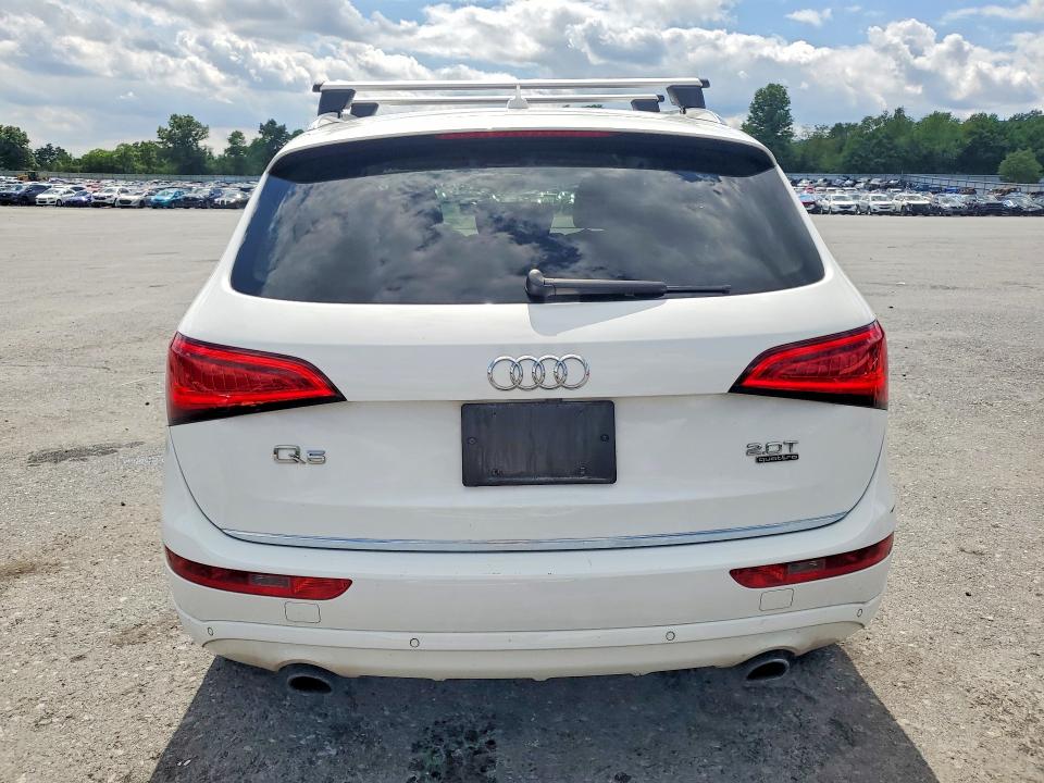 2016 Audi Q5 VIN WA1L2AFP6GA079061 COPART salvage auction — FRONT END, Pa - Certificate Of Salvage, sold $4,200 on 2026-07-14 (photo 6)