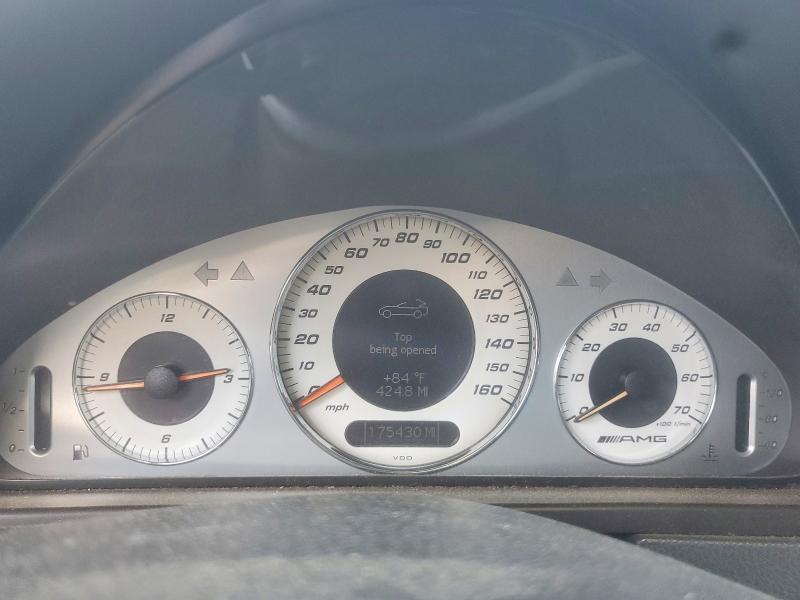 2004 Mercedes-benz Clk-class VIN WDBTK76G14T010804 COPART salvage auction — REAR END, Ga - Cert Of Title-Salvage, sold $825 on 2026-07-31 (photo 9)