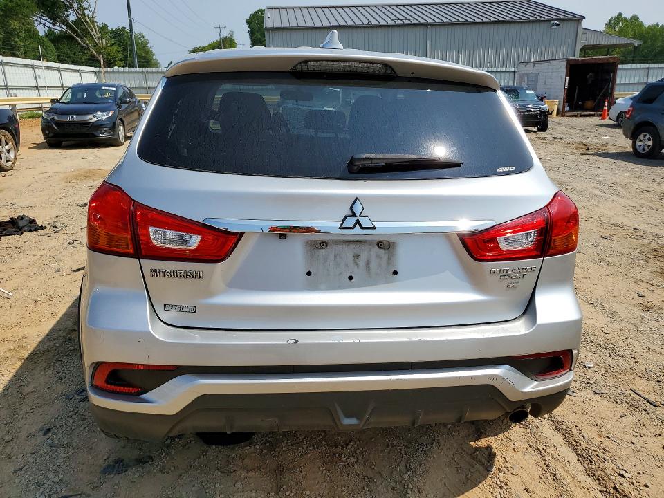 2019 Mitsubishi Outlander VIN JA4AR3AU4KU013384 COPART salvage auction — FRONT END, Va - Cert Of Title - Salvage, sold $1,050 on 2026-07-24 (photo 6)