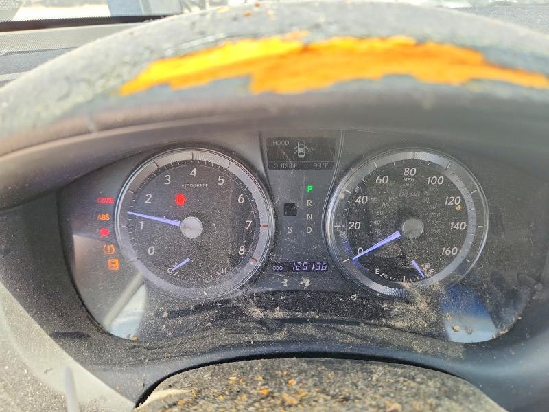 2011 Lexus Es 350 VIN JTHBK1EG9B2417590 COPART salvage auction — SIDE, TX - SALVAGE VEHICLE TITLE (P), sold $925 on 2026-07-23 (photo 9)