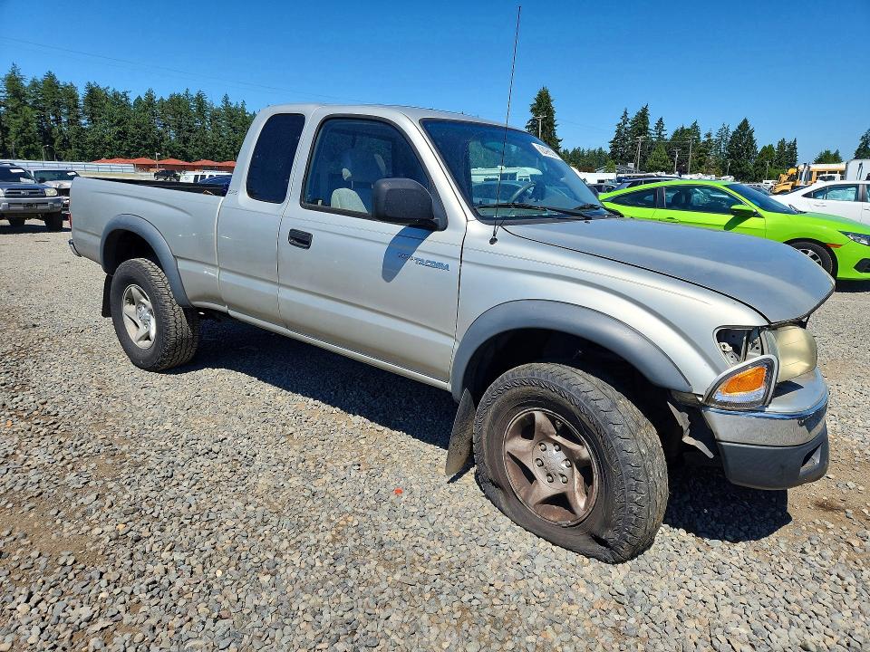 2002 Toyota Tacoma VIN 5TESN92NX2Z117983 COPART salvage auction — FRONT END, WA - BILL OF SALE, sold $1,500 on 2026-07-31 (photo 4)