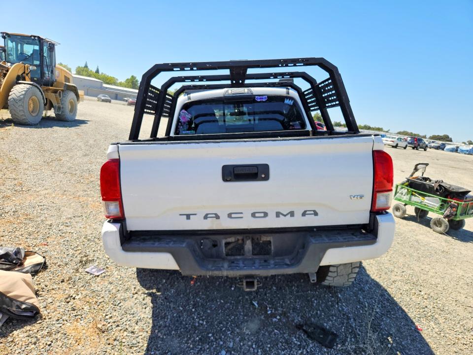 2017 Toyota Tacoma VIN 5TFCZ5ANXHX082784 COPART salvage auction — FRONT END, Ca - Salvage Certificate, sold $1,750 on 2026-07-30 (photo 6)