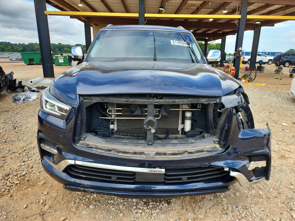 2018 Infiniti Qx80 VIN JN8AZ2NF2J9664479 COPART salvage auction — FRONT END, Al - Cert Of Title-Salvage Title, sold $6,800 on 2026-09-02 (photo 5)