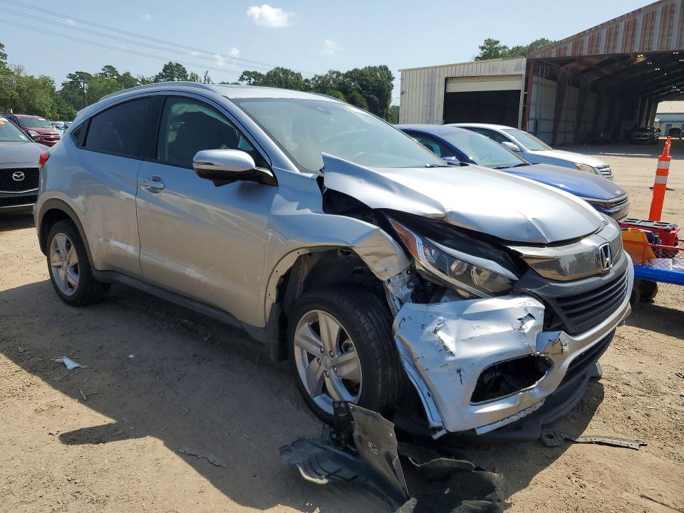 2019 Honda Hr-v VIN 3CZRU6H59KM741014 COPART salvage auction — FRONT END, La - Cert Of Title-Salvage, sold $3,650 on 2026-07-31 (photo 4)