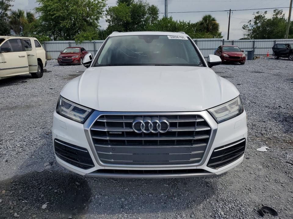 2018 Audi Q5 VIN WA1BNAFY0J2011741 COPART salvage auction — FRONT END, Fl - Certificate Of Title (P), sold $5,300 on 2026-07-15 (photo 5)