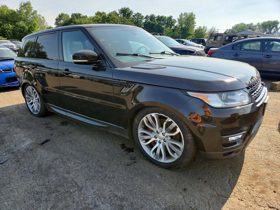 2015 Land rover Range rover sport VIN SALWR2TF0FA514891 COPART salvage auction — MINOR DENT/SCRATCHES, CT - CERTIFICATE OF TITLE, sold $2,400 on 2026-07-28 (photo 4)