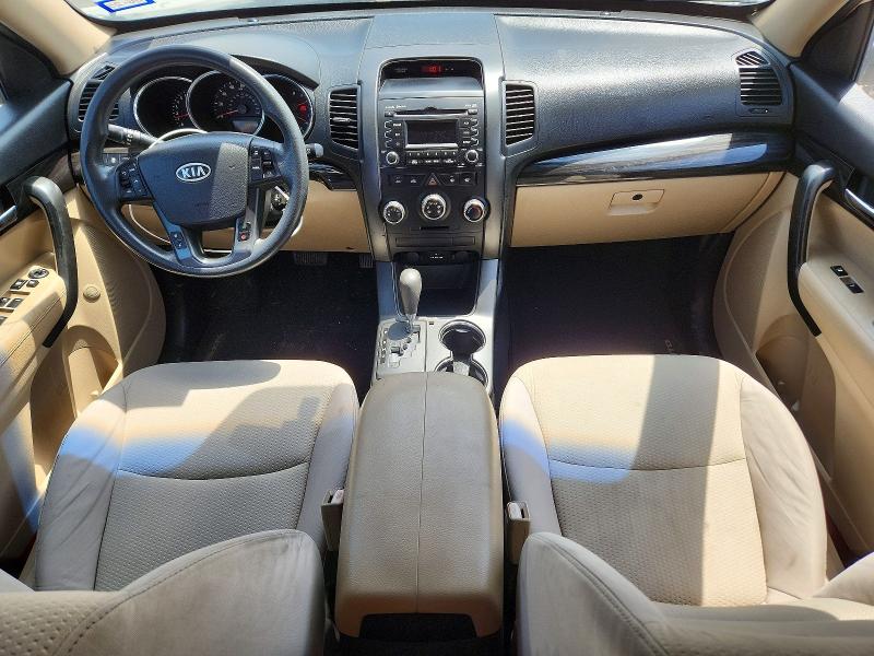 2011 Kia Sorento VIN 5XYKTDA26BG068842 COPART salvage auction — NORMAL WEAR, Tx - Storage Lien Papers (P), sold $1,550 on 2026-07-30 (photo 8)