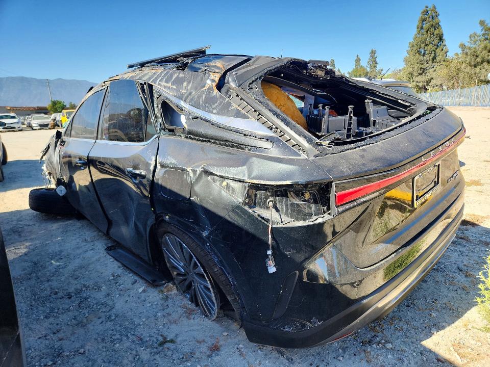 2025 Lexus Rx VIN JTJCJMGA3S2025978 COPART salvage auction — ROLLOVER, CA - SALVAGE CERTIFICATE, sold $3,450 on 2026-09-08 (photo 2)