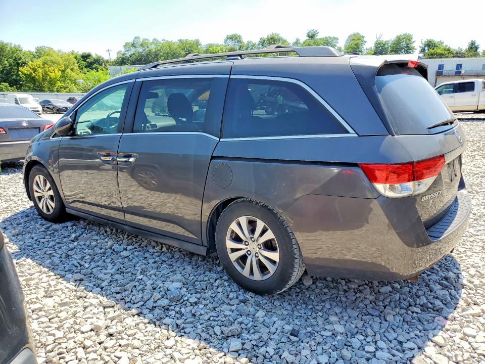 2014 Honda Odyssey VIN 5FNRL5H64EB088645 COPART salvage auction — FRONT END, Oh - Certificate Of Title, sold $1,650 on 2026-07-28 (photo 2)