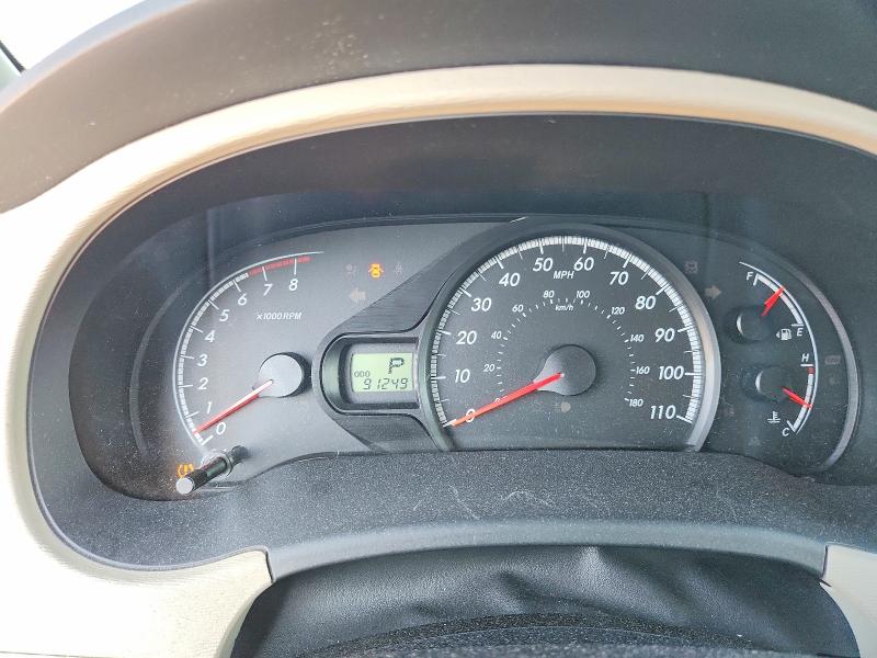2012 Toyota Sienna VIN 5TDKK3DC0CS245665 COPART salvage auction — REAR END, Ny - Mv-907A Salvage Certificate, sold $3,500 on 2026-07-27 (photo 9)
