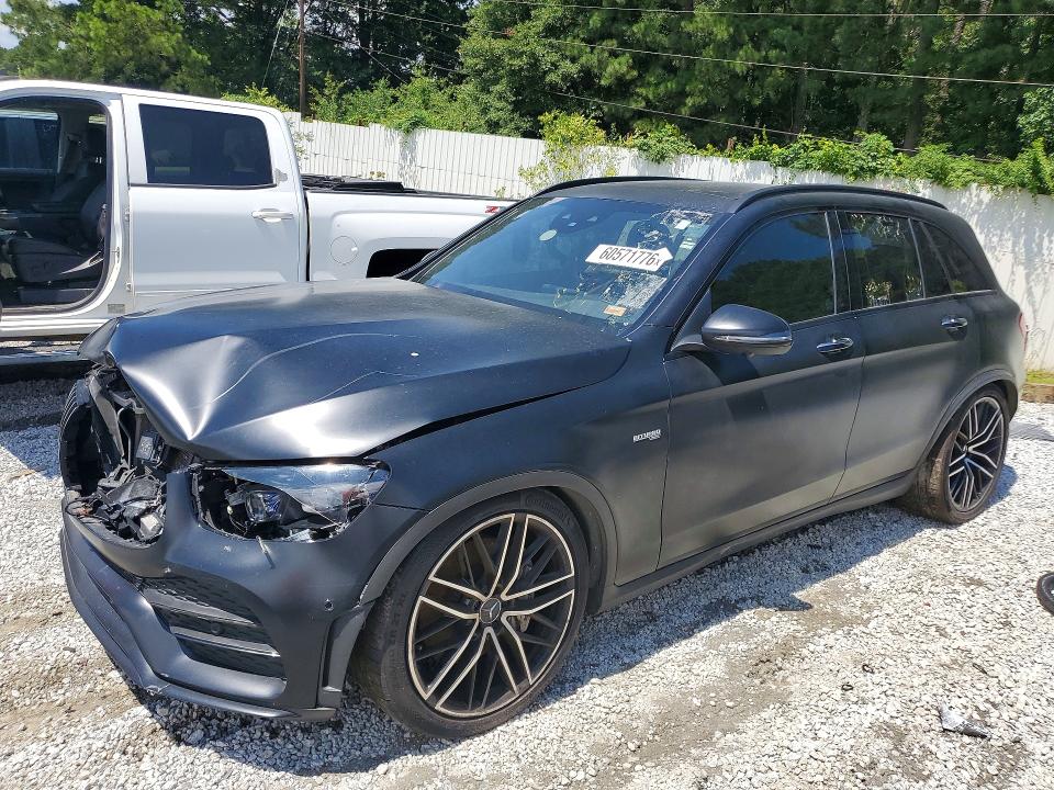 2021 Mercedes-benz Glc VIN W1N0G6EB0MG012552 — COPART salvage auction photo