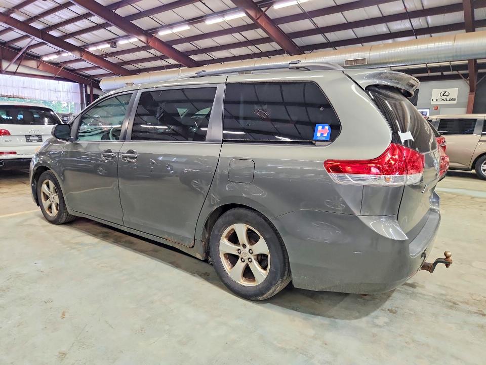 2011 Toyota Sienna VIN 5TDKK3DC3BS032658 COPART salvage auction — REAR END, Ma - Certificate Of Title, sold $2,850 on 2026-07-30 (photo 2)