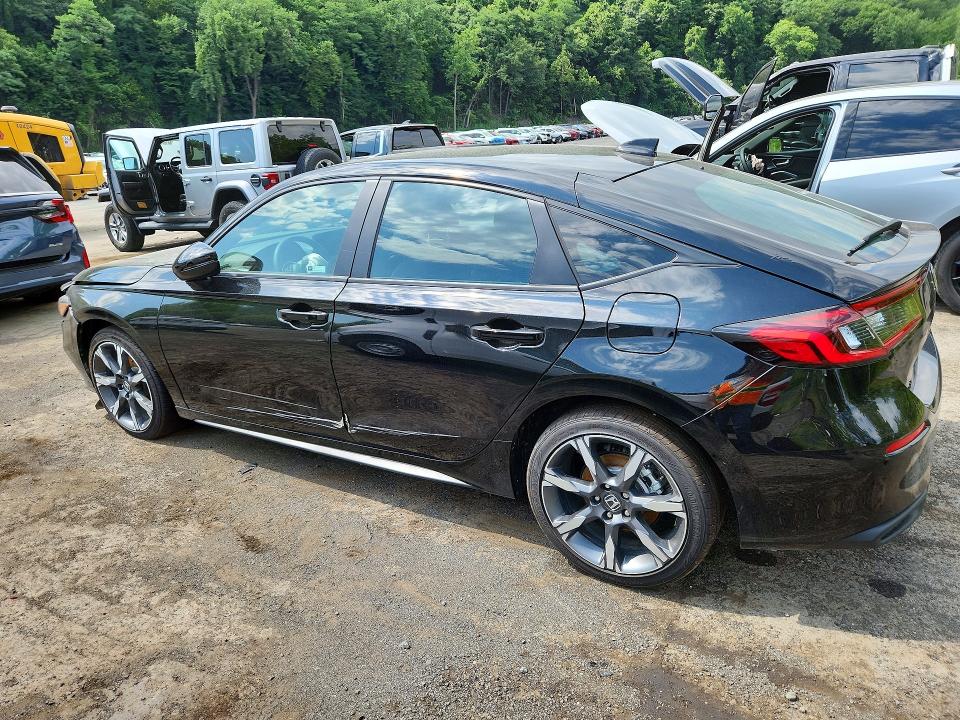 2026 Honda Civic VIN 19XFL4H92TE010102 COPART salvage auction — FRONT END, Nj - Cert Of Title-Salvage, sold $9,700 on 2026-07-30 (photo 2)