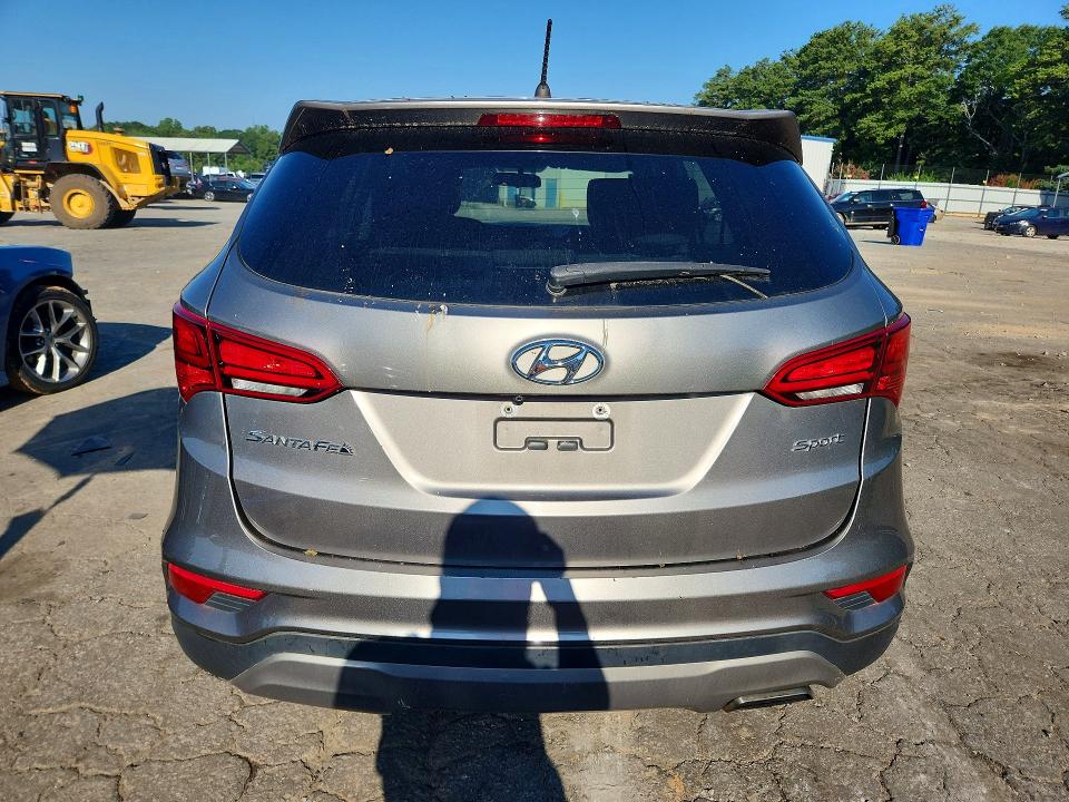 2018 Hyundai Santa fe VIN 5XYZT3LB3JG524476 COPART salvage auction — MINOR DENT/SCRATCHES, Ga - Certificate Of Title, sold $3,900 on 2026-07-15 (photo 6)