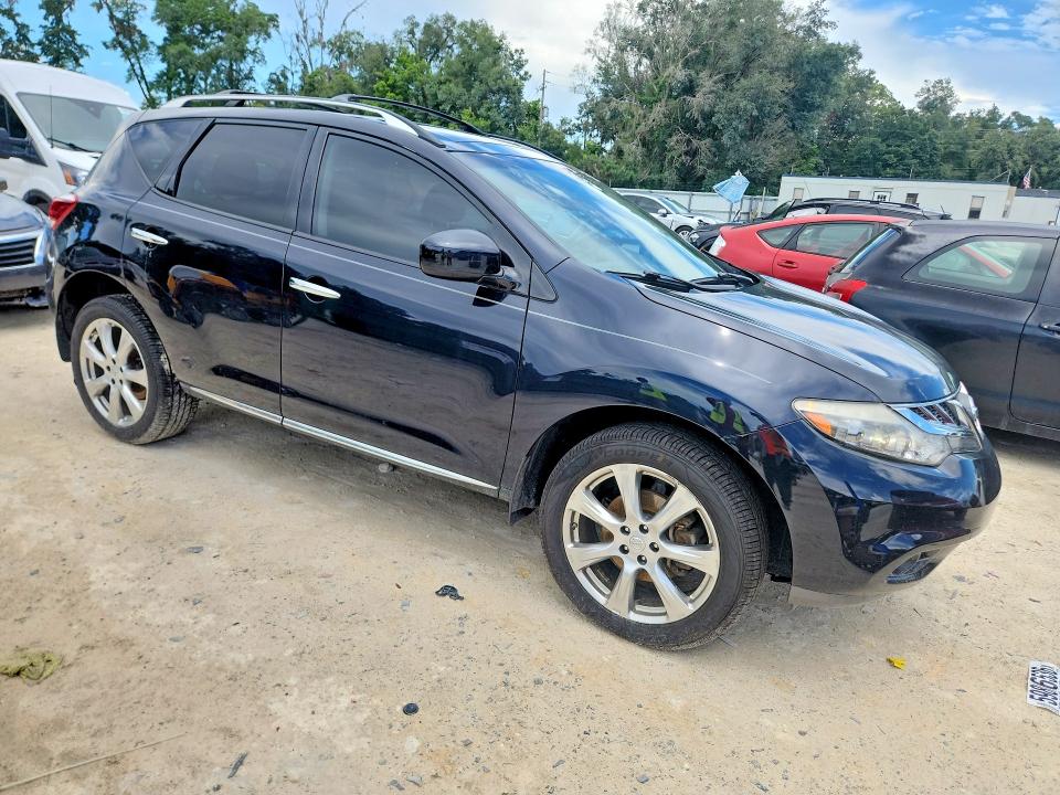 2013 Nissan Murano VIN JN8AZ1MW2DW301701 COPART salvage auction — FRONT END, Pa - Certificate Of Salvage, sold $525 on 2026-07-28 (photo 4)