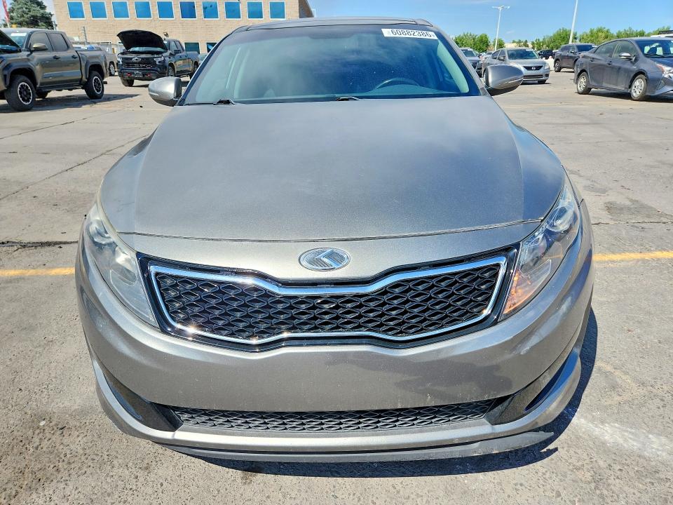 2012 Kia Optima VIN 5XXGR4A65CG008791 COPART salvage auction — FRONT END, Salvage Title, sold $400 on 2026-07-22 (photo 5)