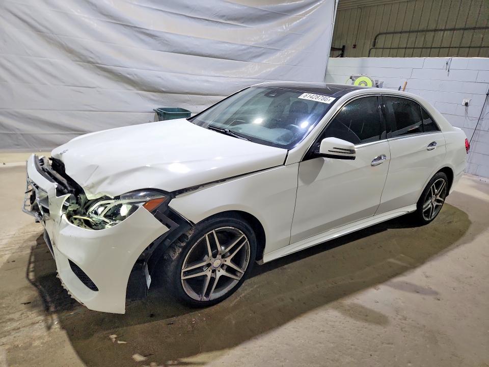 2014 Mercedes-benz E-klasse VIN WDDHF8JB0EB017625 COPART salvage auction — FRONT END, Fl - Cert Of Title Slvg Rebuildable, sold $550 on 2026-07-30 (photo 1)