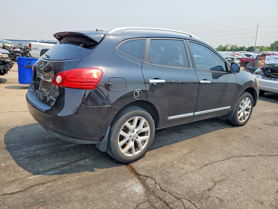 2012 Nissan VIN JN8AS5MV8CW399554 COPART salvage auction — REAR END, Co - Public - Salvage Title, sold $550 on 2026-07-14 (photo 3)