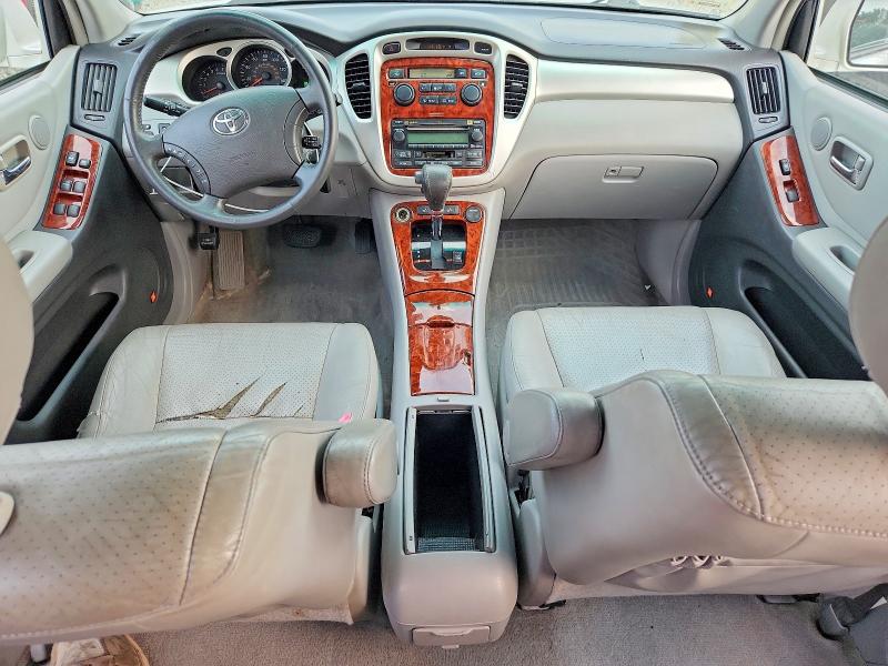 2004 Toyota Highlander VIN JTEEP21A440030835 COPART salvage auction — FRONT END, Ma - Cert Of Title-Reconstrctd Coll, sold $125 on 2026-07-29 (photo 8)