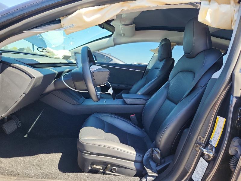 2024 Tesla Model 3 VIN 5YJ3E1EB8RF732633 COPART salvage auction — FRONT END, Salvage Title, sold $10,500 on 2026-09-01 (photo 7)