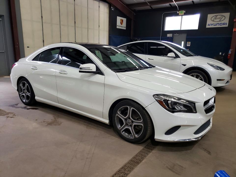 2018 Mercedes-benz Cla-class VIN WDDSJ4EB6JN534119 COPART salvage auction — FRONT END, PA - CERT OF TITLE (P), sold $5,300 on 2026-07-23 (photo 4)