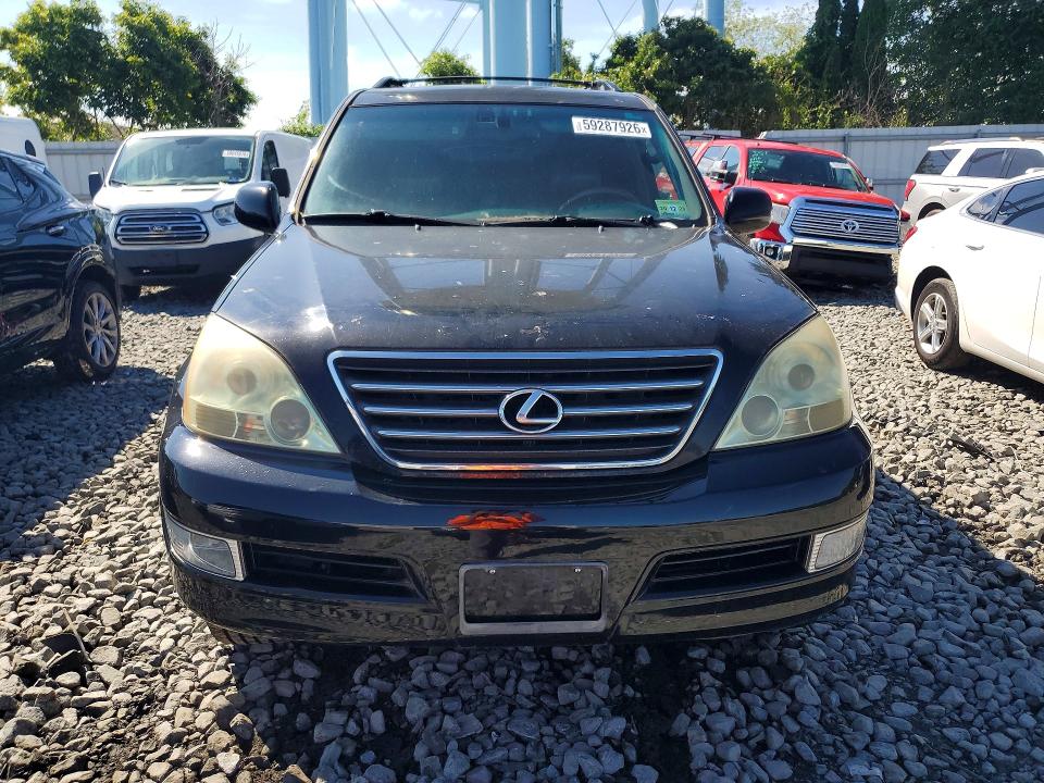 2005 Lexus Gx 470 VIN JTJBT20X250088837 COPART salvage auction — MECHANICAL, NJ - CERTIFICATE OF TITLE, sold $2,400 on 2026-07-20 (photo 5)