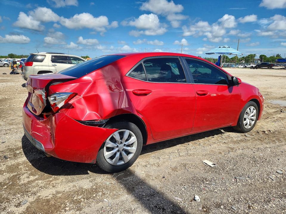2014 Toyota VIN 5YFBURHE7EP085370 COPART salvage auction — REAR END, Fl - Cert Of Title Slvg Rebuildable, sold $15 on 2026-07-21 (photo 3)