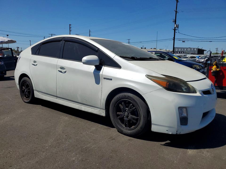 2011 Toyota Prius VIN JTDKN3DU0B1399854 COPART salvage auction — FRONT END, Ca - Salvage Certificate, sold $1,100 on 2026-07-20 (photo 4)