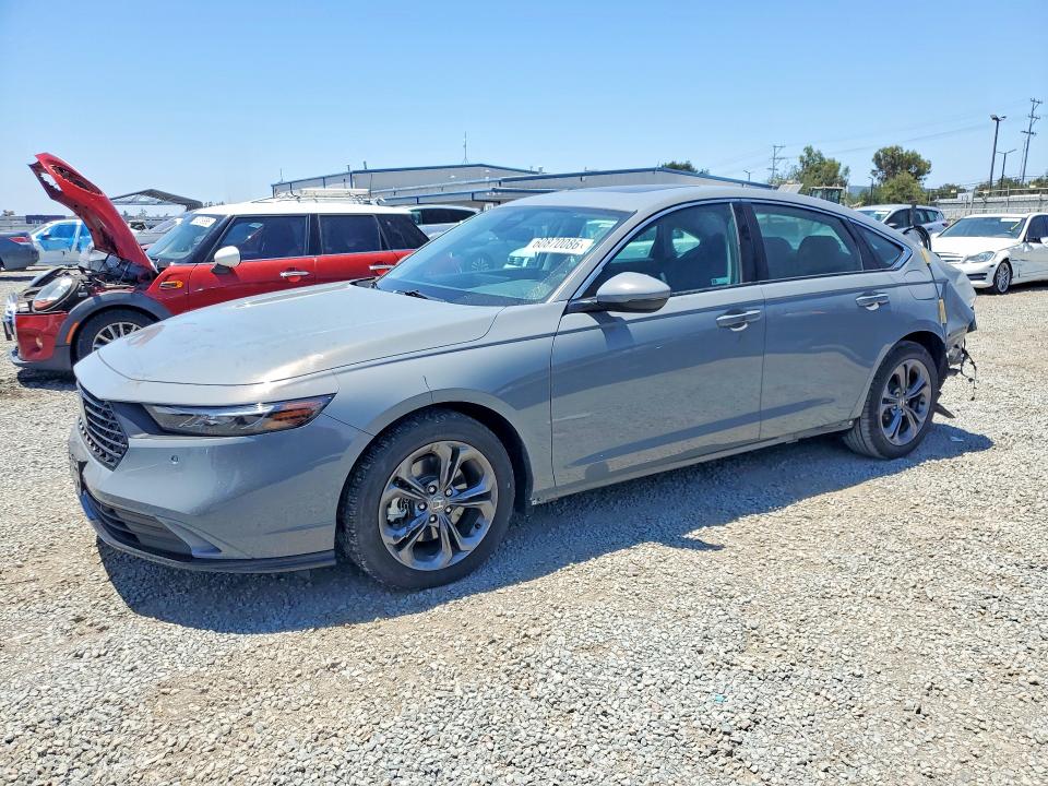 2025 Honda Accord VIN 1HGCY2F62SA056744 COPART salvage auction — REAR END, CA - SALVAGE CERTIFICATE, sold $12,000 on 2026-08-21 (photo 1)