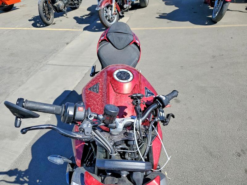 2025 Triumph motorcycle Street VIN SMTA614K3STCG2567 COPART salvage auction — SIDE, CA - SALVAGE CERTIFICATE, sold $100 on 2026-07-30 (photo 5)