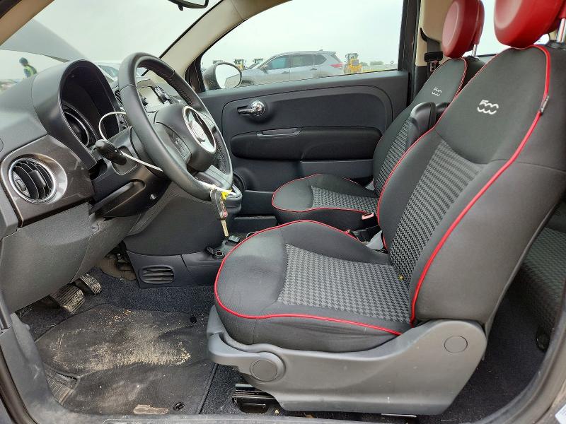 2017 Fiat 500 VIN 3C3CFFKR0HT700114 COPART salvage auction — MECHANICAL, TX - CERTIFICATE OF TITLE, sold $1,300 on 2026-08-06 (photo 7)
