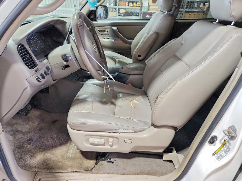 2005 Toyota Sequoia VIN 5TDBT44A75S238023 COPART salvage auction — MECHANICAL, WV - NON PUBLIC CLEAN TITLE, sold $350 on 2026-07-18 (photo 7)