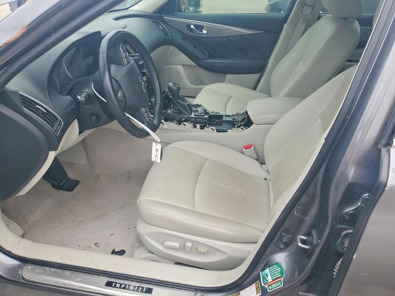 2016 Infiniti Q50 VIN JN1EV7AP9GM304512 COPART salvage auction — FRONT END, Mo - Certificate Of Title (P), sold $625 on 2026-07-31 (photo 7)